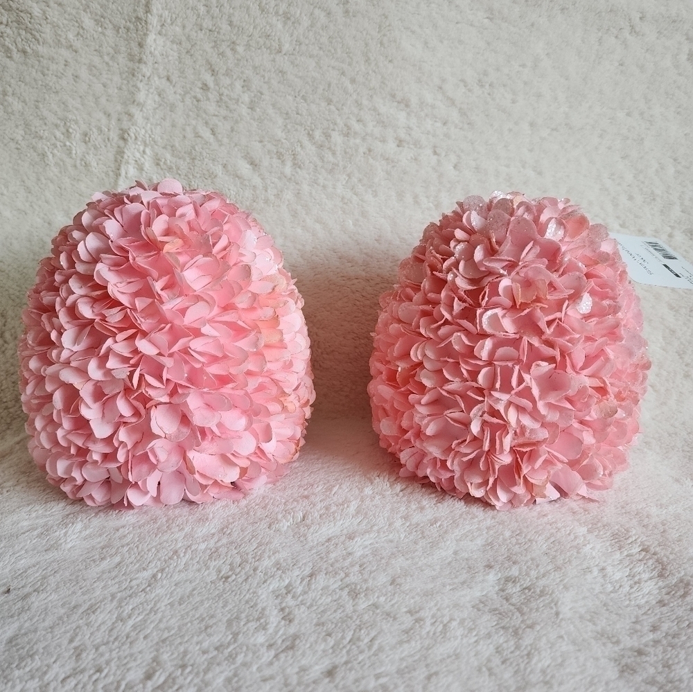 NEW flower spring Easter summer egg decor bundle of 2
